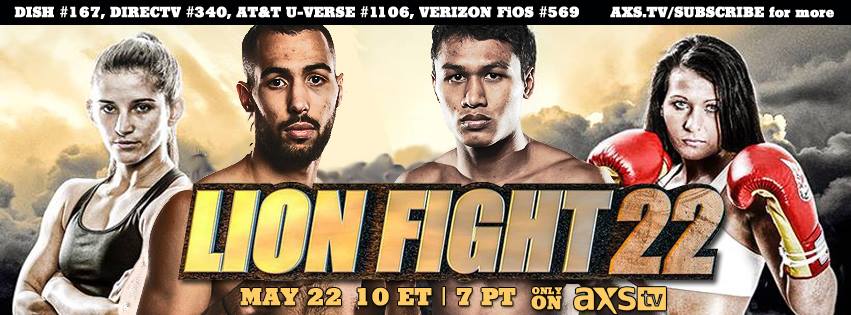 LionFight's tweet photo. Lion Fight Returns With TWO Titles May 22nd on @AXSTVFights @TiffTimeBomb @scottLFP 

 https://t.co/GhiXFAHztl http://t.co/TXSXyl6bVu