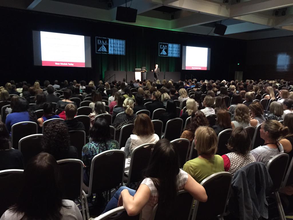 DAAPaul's tweet photo. Packed house at the opening of the #DAA2015 conference. @DAA_feed http://t.co/4QVmhXjAdq