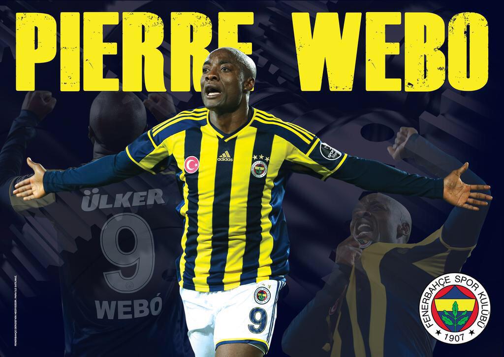 webo_fans's tweet photo. Fenerbahçe Dergisi'nin bu ay poster hediyesi Pierre Webó http://t.co/h0JaPWutZ7