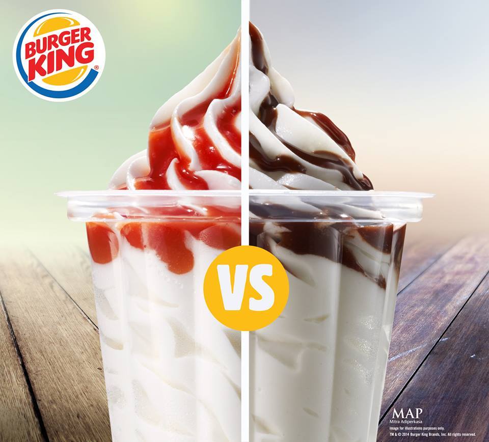 BurgerKing_ID's tweet photo. It's Sundae for Sunday! Kamu #TimCoklat atau #TimStroberi? http://t.co/n1DgPjTk29