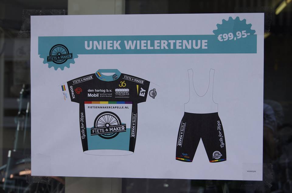 Kijk eens aan, naast sponsoring maakt Fiets&amp;Maker <a href="/Marius_Fiets/">Fiets&Maker</a> ook mooie reclame voor ons! goo.gl/98i8K7