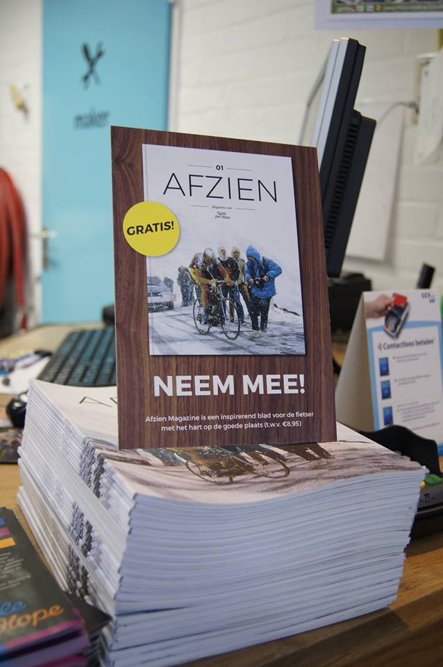 TeamHOOP's tweet image. Kijk eens aan, naast sponsoring maakt Fiets&amp;amp;Maker @Marius_Fiets ook mooie reclame voor ons! goo.gl/98i8K7