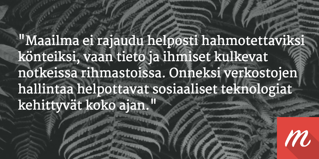 Maple_Social's tweet photo. RT @paulikomonen: "Tiedon hallitsemattomuus kokemuksena" http://t.co/Mvscm93ymx @jussimarkula @DigitalistInfo http://t.co/YNSGHCcqPr