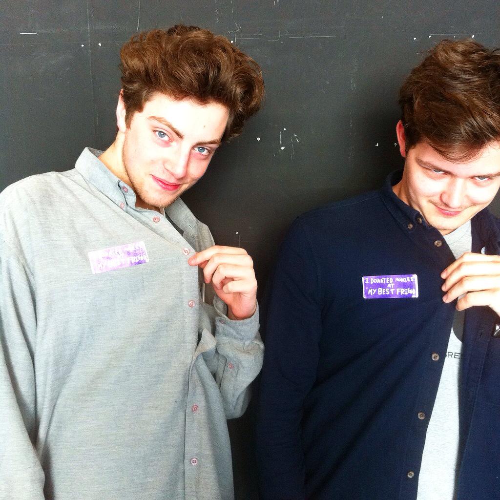 MyBestFriendCR's tweet photo. Happy donators sporting their hand stamped MBF stickers #mybestfriendevent http://t.co/tWghb6K21e