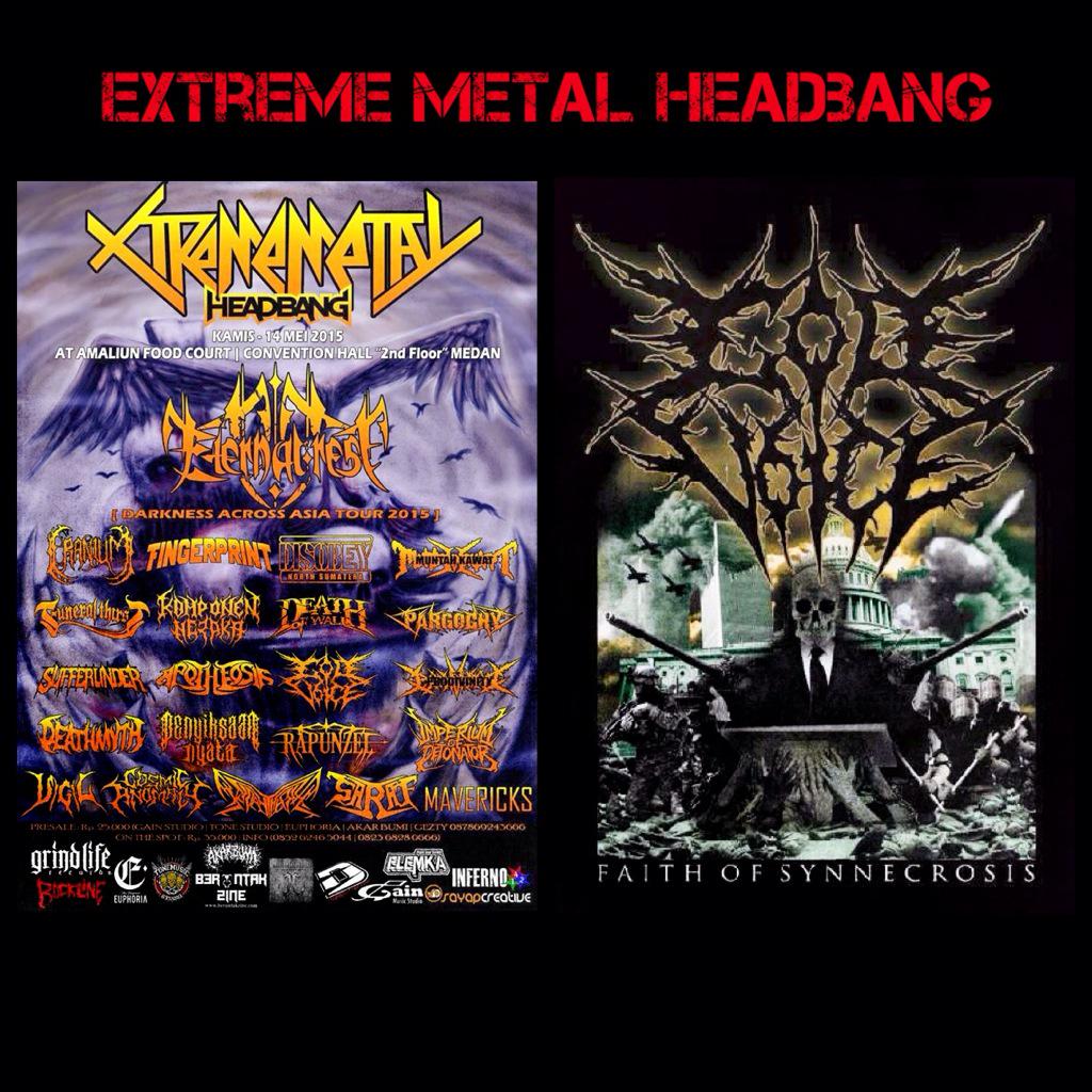Tomorrow we will drill your brain at extreme metal headbang. Don't miss it. Keep support. Regard !!!
