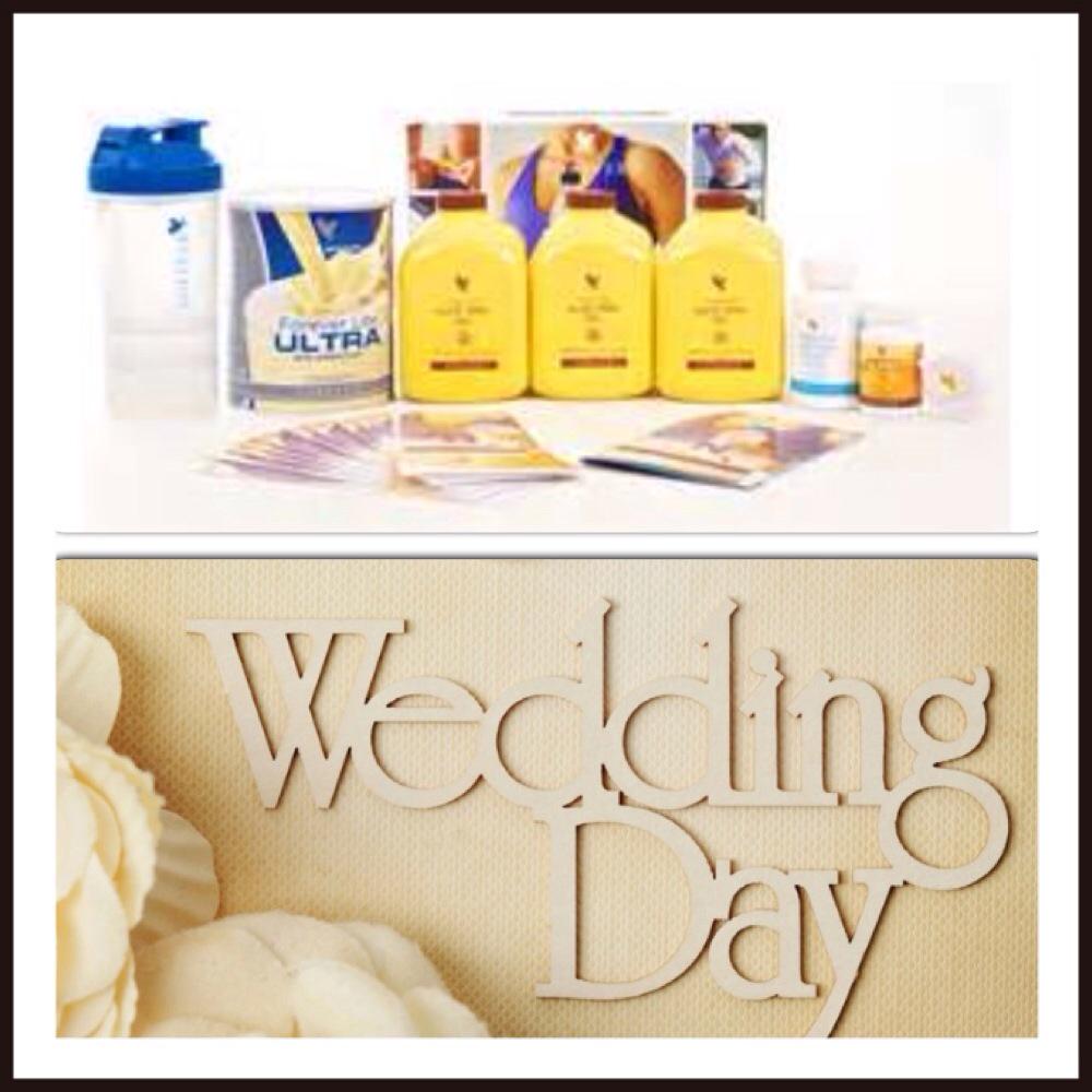 Look the best you possibly can on your wedding day with Clean 9 #aloevera #detox