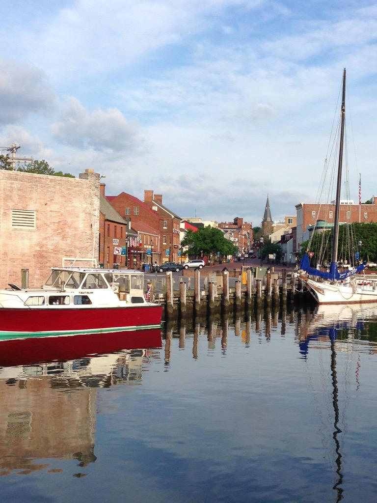 ChesInspired's tweet photo. Wednesday morning in #Annapolis looking good http://t.co/xA2Cp1Wr6I