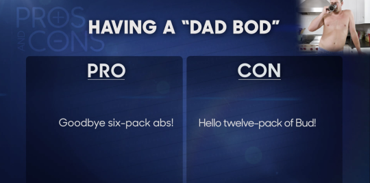FallonTonight's tweet photo. For those of you working on your #DadBod, Jimmy weighs the pros and cons of the trend https://t.co/u7DMxwWIvp http://t.co/9Xz8YViuAA