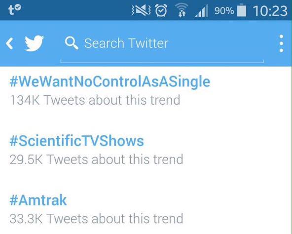 sacredzjm's tweet photo. WE TOOK OVER BILLBOARD

WE TOOK OVER TUMBLR

WE TOOK OVER TWITTER

WE RUN THE WORLD

#WeWantNoControlAsASingle http://t.co/FvH70yxqbG