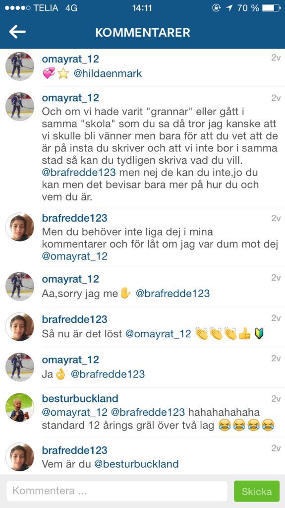marcusfaahlgren's tweet photo. Tänk om alla kunde lösa konflikter såhär. http://t.co/06Ga5wpK5V