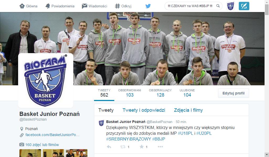 basketpoznan's tweet photo. W przeciwieństwie do @ROSA_RADOM z #TBLPL zachęcamyWSZYSTKICHdo korzystania z Twittera;)
http://t.co/C9fui9e1zq
#BBJP http://t.co/EWNXP07dAW