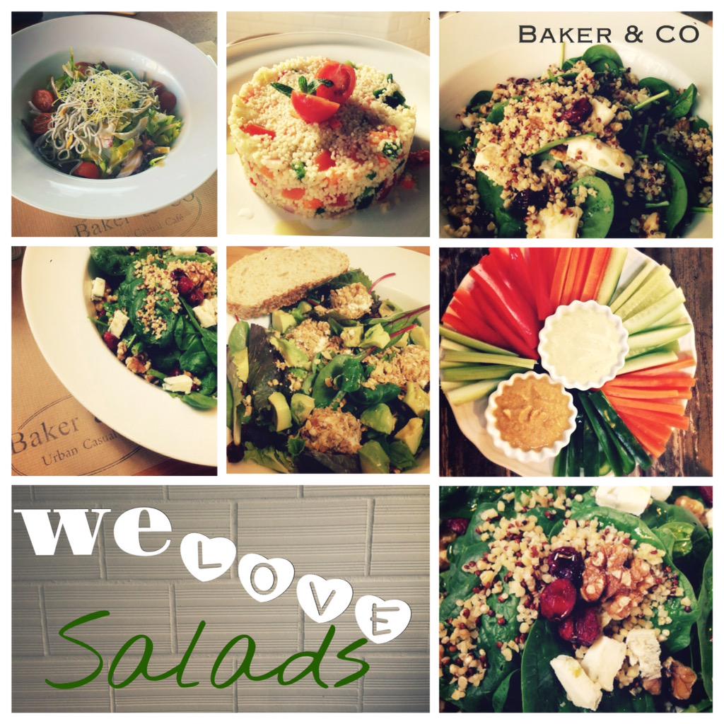 bakerandco_'s tweet photo. Kick off operación Bikini, Fresh salads &amp; amazing smoothies! Baker &amp; CO LOVES SALADS! http://t.co/hylUzljW9C
