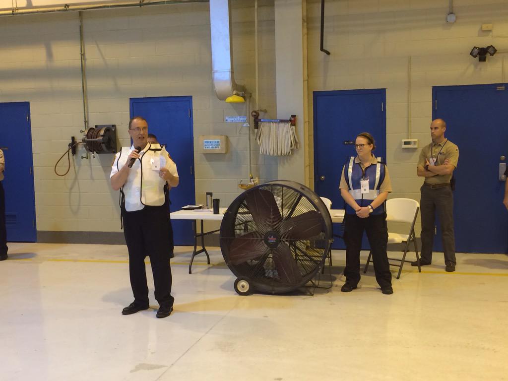 Our Incident Commander giving final remarks this morning #scndms15