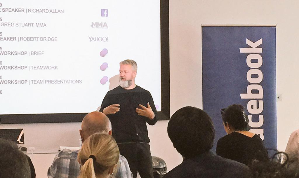 Lord Richard Allan, VP of Policy Facebook talking to us about the spaces of the Internet #teammindshare