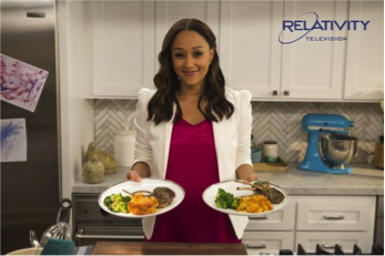 Relativity's tweet photo. #TuneIn to an all-new #TiaMowryAtHome w/ @TiaMowry tonight on @CookingChannel at 9pm E/6pm P! #RelativityTV http://t.co/YiNxTh7Z7x