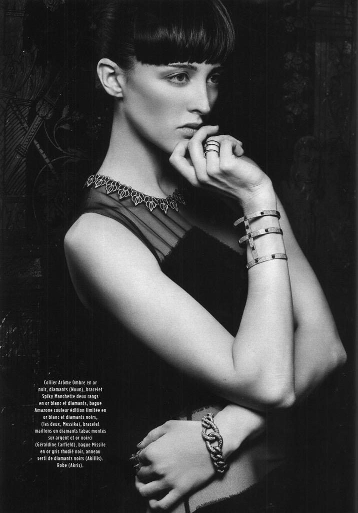 The Arôme Ombre necklace looks stunning! Photographed by #RasmusMogensen  #GalaMagazine. Merci @galafr  #jewellery