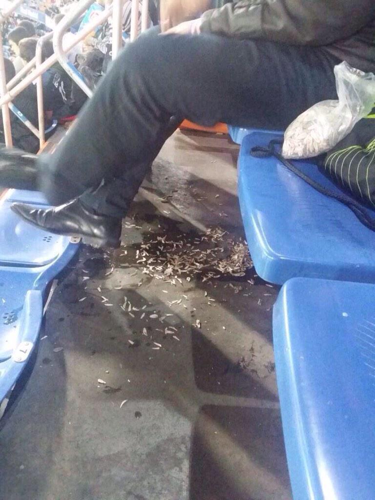 CholismoATM's tweet photo. ¡ESPECTACULAR EL RECIBIMIENTO AL REAL MADRID! http://t.co/THE2xgtIHQ