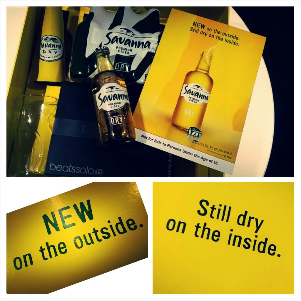 Nothing mellow about this <a href="/SavannaCider/">SavannaCider</a> yellow box... @FHEMag  &amp; I 💛 the bold &amp; beautiful #NewSavannaBottle - cheers!