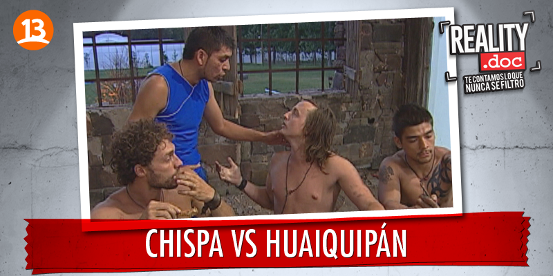 canal13's tweet photo. #RealityDoc13 Chispa vs Huaiquipán ¿Se acuerdan? > http://t.co/5QkPCnEguE http://t.co/O41R96ngvS