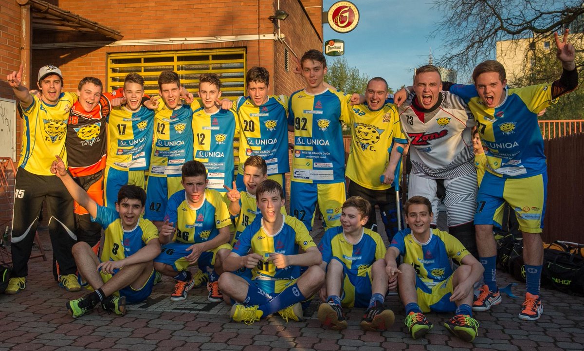 Boys under 16 of T.B.C. Králův Dvůr promoted into the Czech superior league! Congratulations!
