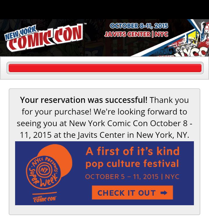 teffers15's tweet photo. I am going to @NY_Comic_Con!!!!!!!! Cannot wait! #newyorkcomiccon #NYCC http://t.co/ZV8VPZJG0F