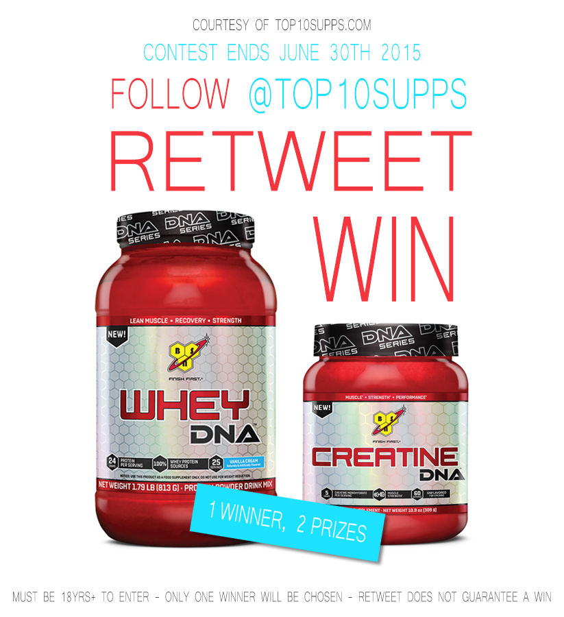 Top10Supps's tweet photo. Follow @top10supps &amp; RT for a chance to win this new @BSNsupplements DNA stack via http://t.co/2IHl2bjakz #top10supps http://t.co/LddA0ihNYx