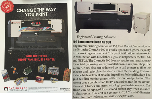 EPS_VT's tweet photo. Hot off the press!  Check out the 2015 April/May Plastics Decorating magazine!  @PetersonPub  #ChangeTheWayYouPrint http://t.co/ISe2c9HqvX