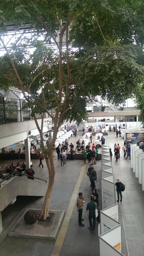 doc_optimus's tweet photo. My favourite conference centre by far, love the inside trees! #ECCA2015 http://t.co/4DL3LvDZNK