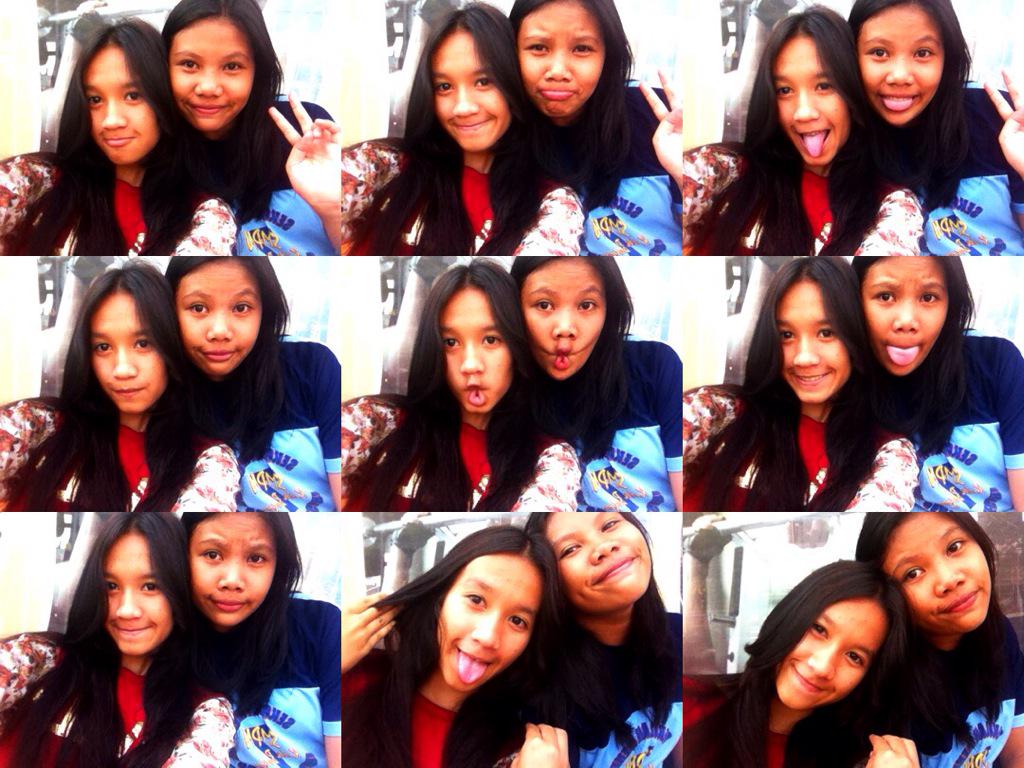 efatrnnd's tweet photo. Bareng caca ya hihi{} @chaca_ariesti http://t.co/zxWvEpB0Ej