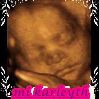 Estoy mas feliz q nunca ya casi nace mi princesa karleyth esperandola con muchas ansias