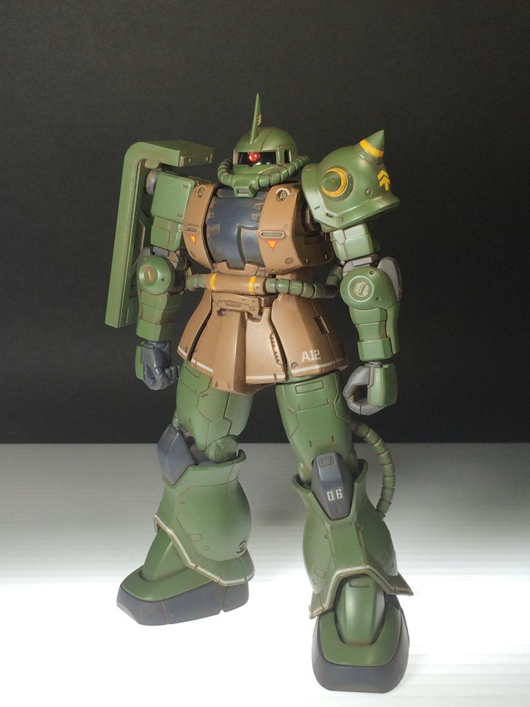 すれんだ Hg The Origin シャア専用ザク 完成しました W リアルタイプザクっぽいカラーリングにしてみました Http T Co Rwuad6zgxl Twitter