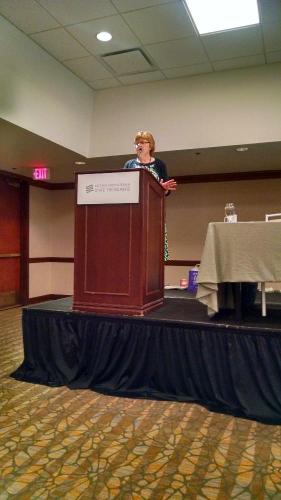 HagenBetsy's tweet photo. A very authentic leader, Betty Lochner! @BettyKLochner.  #CSPN2015 http://t.co/oTJKEpO9T6