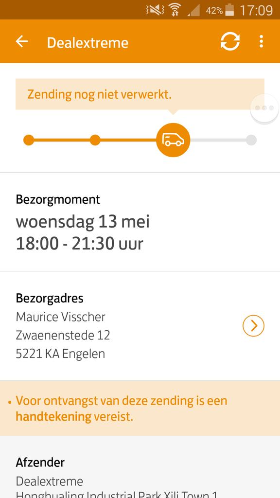 Maurische's tweet photo. @PostNL kunnen jullie hier een 3s van maken? Heeft dat eig nut? En komt die echt nog vandaag? :) RC313180803NL http://t.co/S3qMxO2s4s