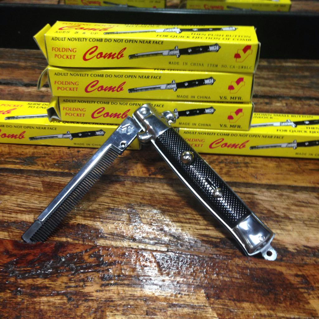 QuickCut_JKT's tweet photo. Switchblade Comb: IDR 80K http://t.co/1SffjrGxzF