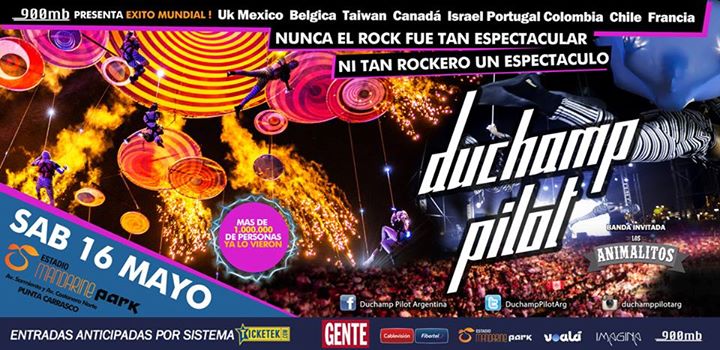 Este sábado nos encontramos en <a href="/MandarineParkOf/">Mandarine Park !</a> para vivir una fiesta única.
Banda invitada: <a href="/LosAnimalitosOK/">Los Animalitos</a>