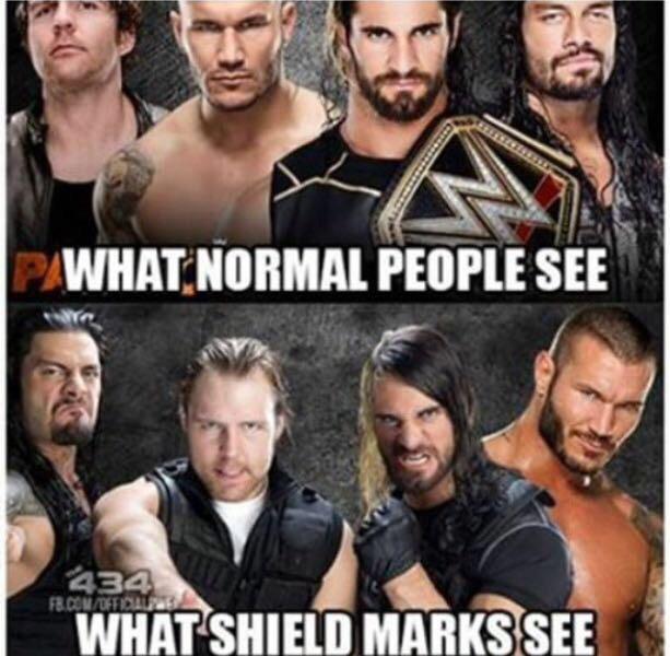 FactsDean's tweet image. Seems about right. 😏👊 #WWEPayback #TheShield