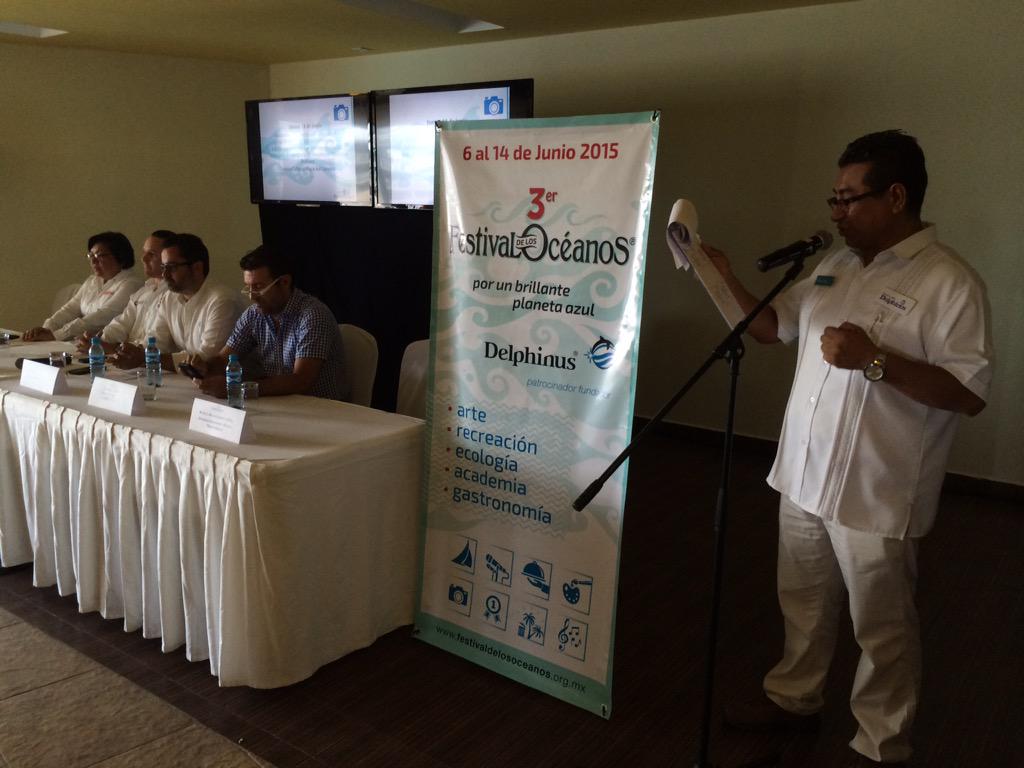 Arte, recreación, ecología y gastronomía contendrá ests edición de #FestivaldelosOceanos en #Cancun y #PlayadelCarmen