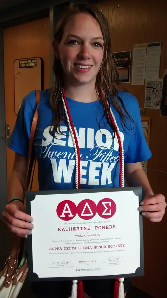 shamula's tweet photo. Straight from @IthacaCollege Fountain Splash @Kathy_Powers13 is #AlphaDeltaSigma strong! @AAF_Ed @ICParkSchool http://t.co/BGesFXJE1N