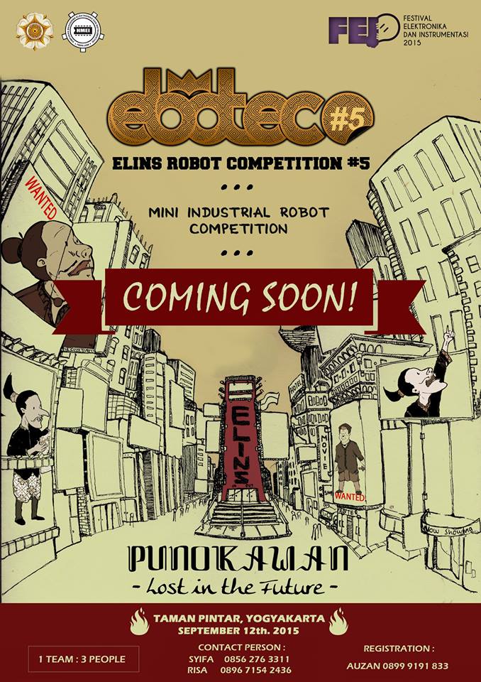 Kabar gembira untuk kita semua! Lomba Robot mini KRI kini ada di Jogja!