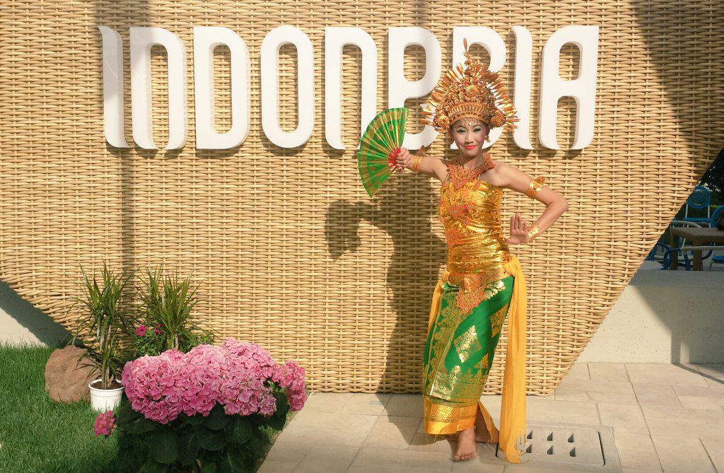 Tutto pronto a <a href="/indoworldexpo/">indonesiaworldexpo</a> per accogliere <a href="/robymancio/">Roberto Mancini</a> e <a href="/23_Frog/">Andrea Ranocchia</a> a #Expo2015.