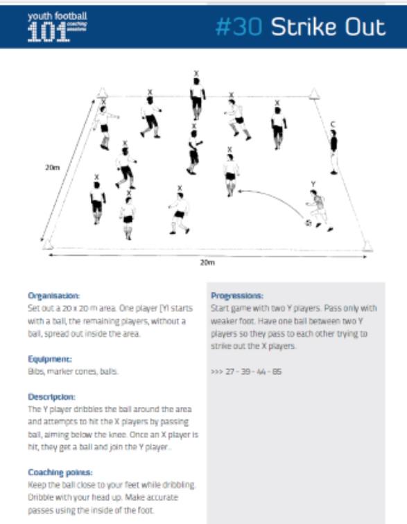 101Coaching's tweet photo. Here is another games for 6-11yr olds that will improve individual technique in an inclusive session #101coaching http://t.co/FWA2BjsmHr