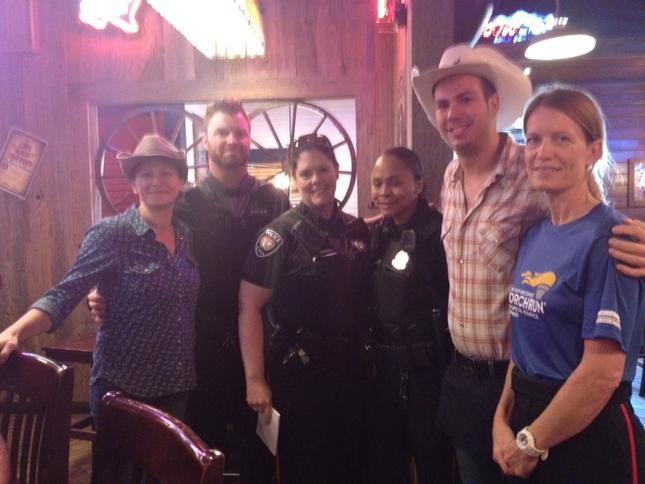 KathyrnLeroux's tweet photo. Join us for cops and Cowboys today #lonestar #copscowboys http://t.co/UDXtE9T4KC