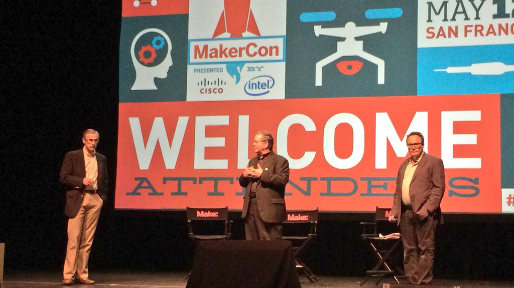 aallan's tweet image. Kicking off day 2 of @makercon talking about maker cities. #makercon #makercity