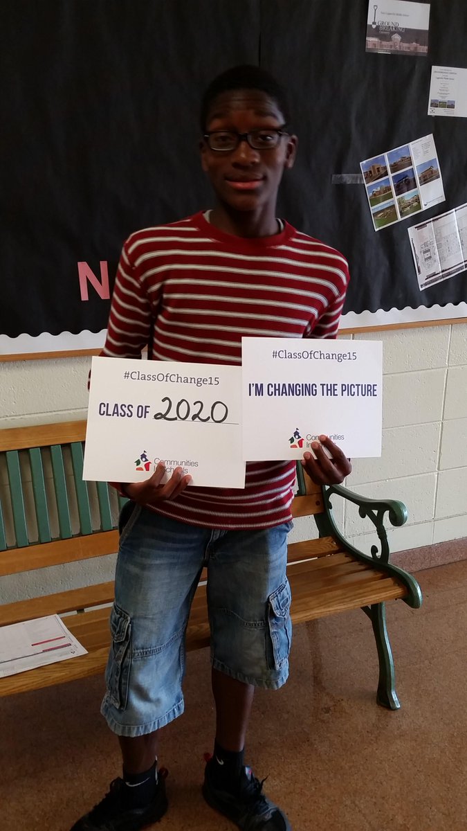 CISLMS's tweet image. These students at Loganville Middle School are changing the picture #ClassofChange15