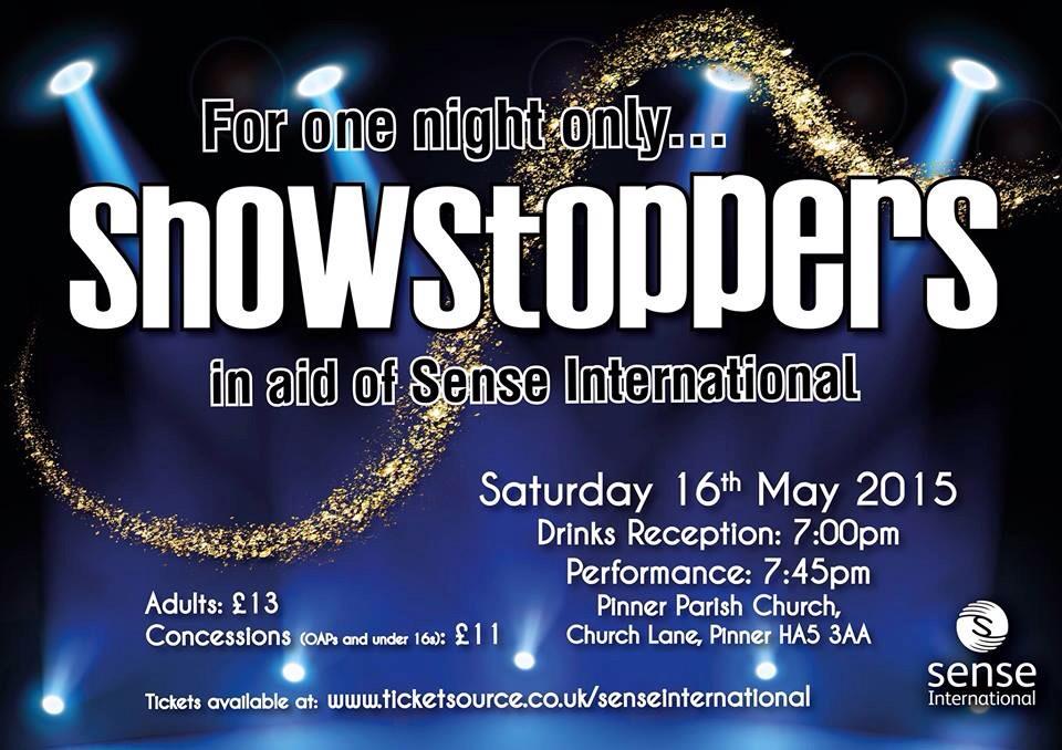 Harrow_Light_OC's tweet photo. What are you doing on Saturday? See Showstoppers @ Pinner Parish Church. 1 night only in aid of Sense International! http://t.co/aQt5wNM21B