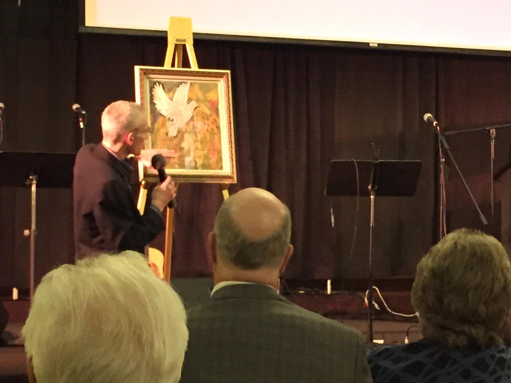 CSMinPublishing's tweet photo. Special presentation and gift from The Servants of the Word - Mark Whitters and Tom Mangan. #60YearsofMinistry http://t.co/1iGIrj9yif
