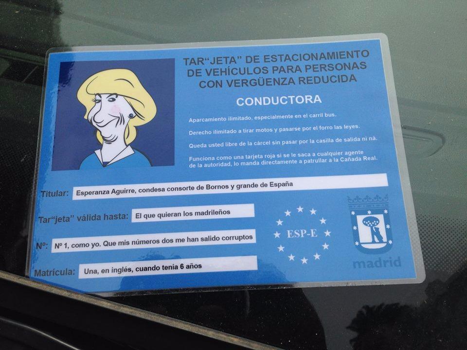 GobiernoBasura's tweet photo. Ni normas, ni agentes de la autoridad para la condesa de la corrupción... http://t.co/Iit1cmwevQ