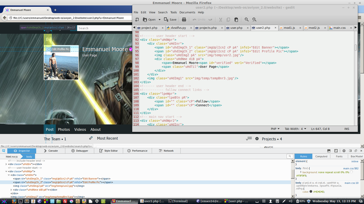 Aviyon_com's tweet photo. Code view of Aviyon 2.0 #aviy #c #php #developer #programmer #js #python #mysql #coding #webdesign #css3 #html5 http://t.co/fVWKLlmuCU
