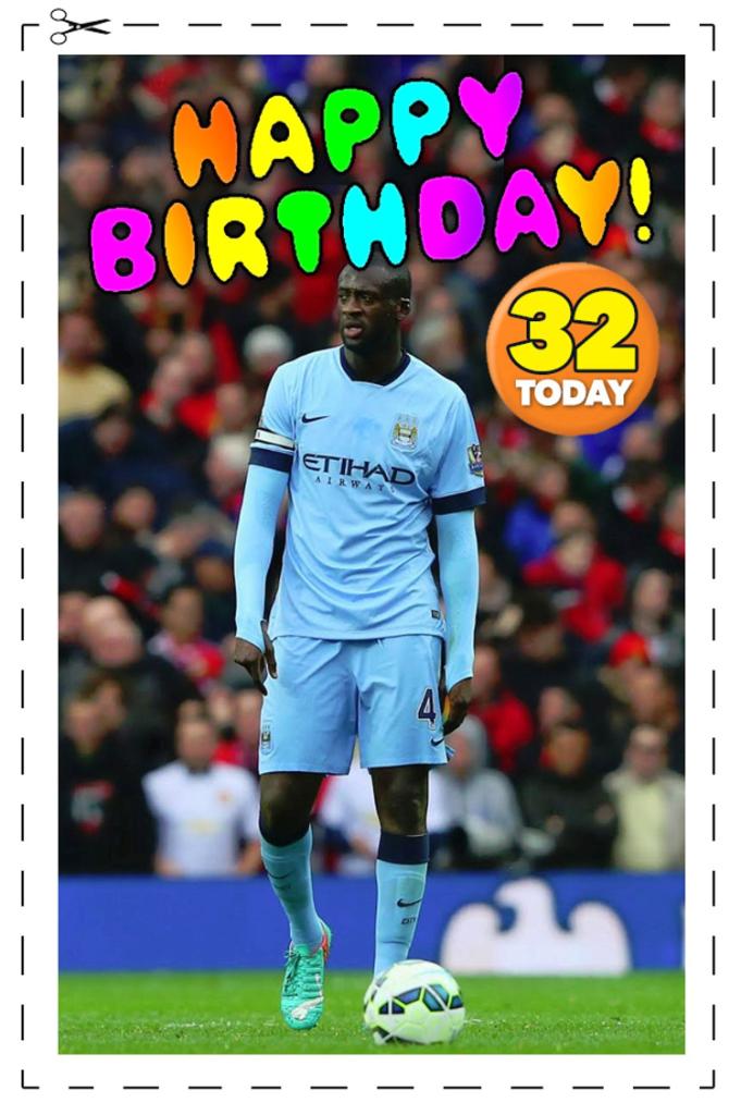 Want to wish Yaya Toure a happy birthday but don\t know how? Here you go:   