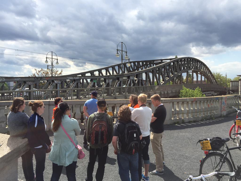 UtahStateASLA's tweet image. Berlin Wall tour #berlinwall #tour #germany #berlinonbike #usuaggies #usu #utahstate #asla #usuasla